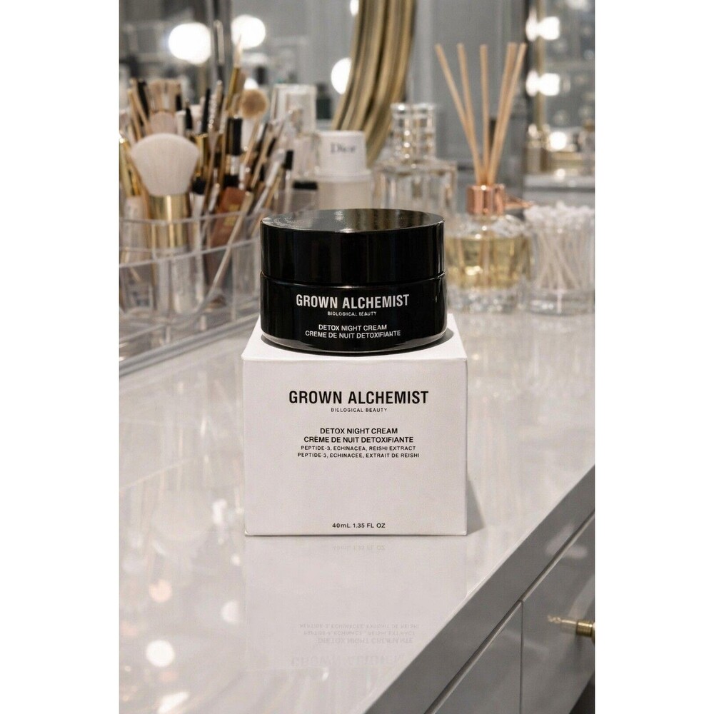 NEW Grown Alchemist Detox Night Cream 40ml Peptide-3 Echinacea  Face Moisturizer